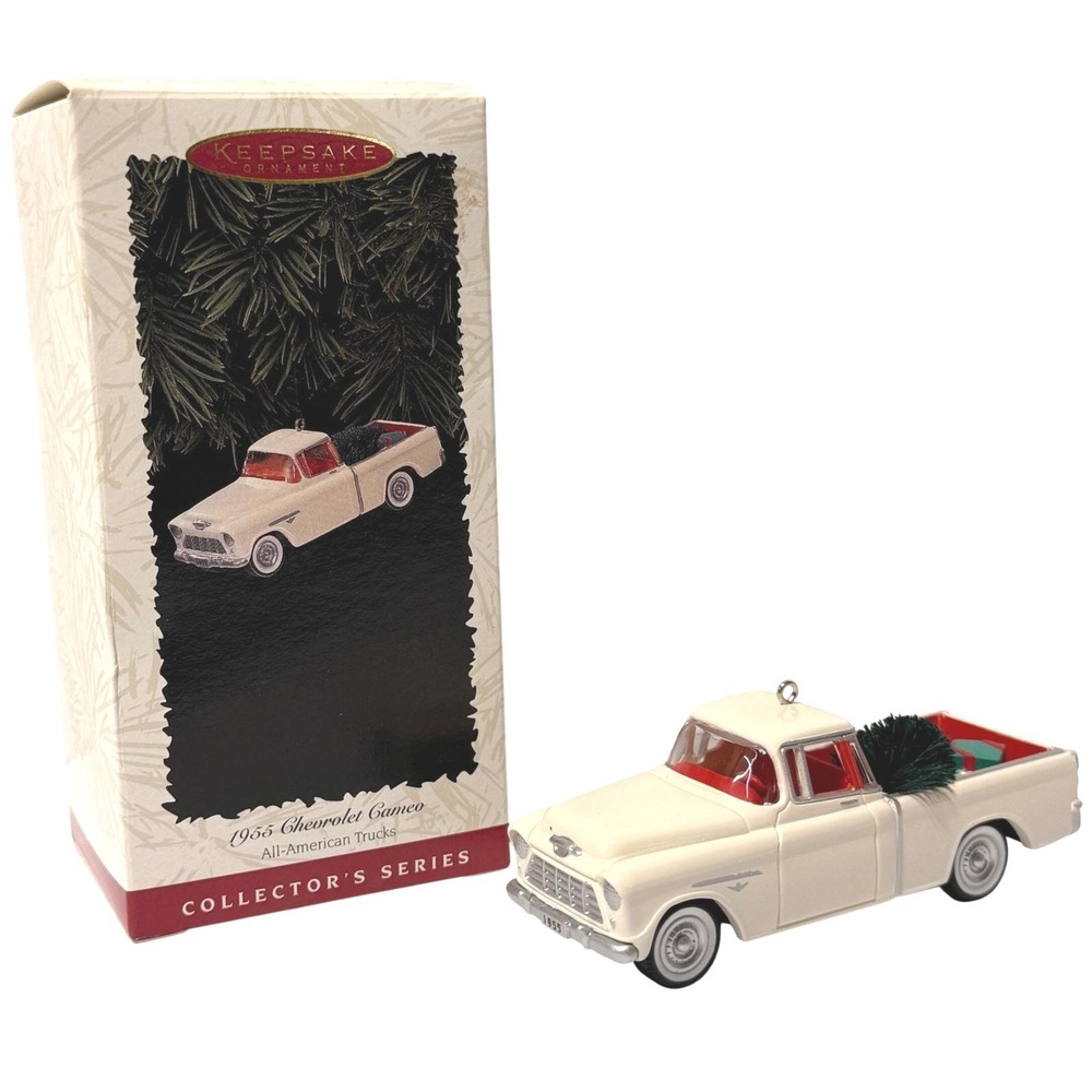 Hallmark‎ 1955 Chevrolet Cameo All-American Trucks Ornament 1996 Don Palmiter